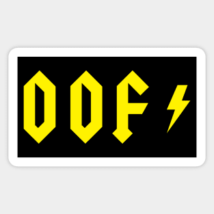 OOF Sticker